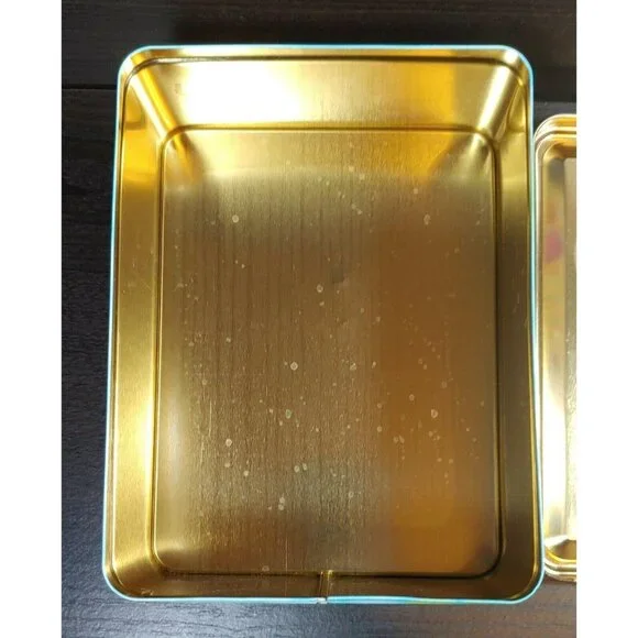 Limited Edition Cracker Jack Collectible Tin Canister With Baseball Theme VTG - Picture 9 of 9